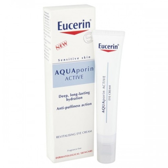 EUCERIN AQUAPORIN ACTIVE KREMA ZA NEGU PODRUČJA OKO OČIJU 15ML - Online Apoteka EUCERIN AQUAPORIN ACTIVE KREMA ZA NEGU PODRUČJA OKO OČIJU 15ML
